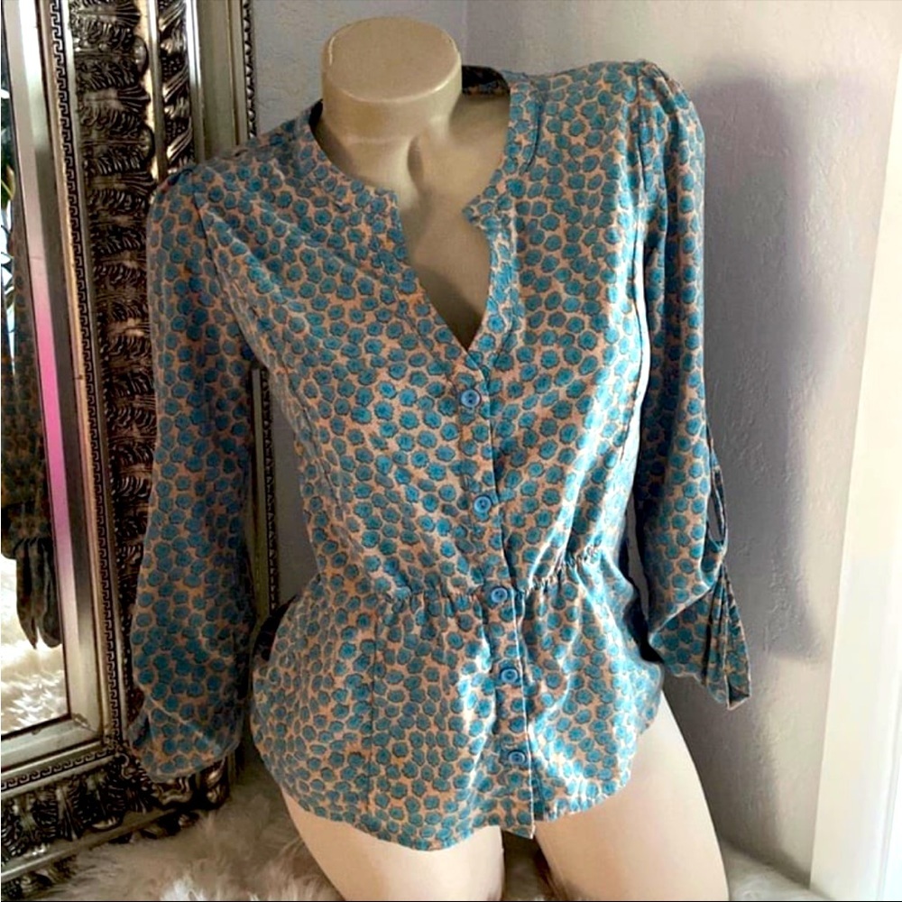 Forever 21 fitted blouse sz small